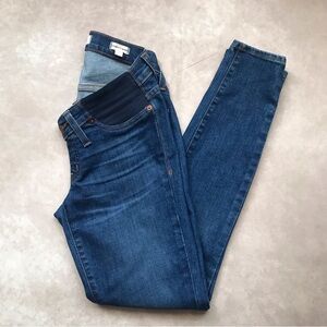 Madewell Women's Skinny Jeans - Dark Blue